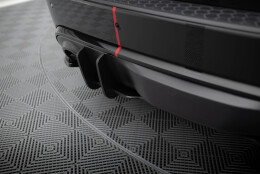 Street Pro Heckschürze Heck Ansatz Diffusor passend für Dodge Durango SRT Mk3 rot