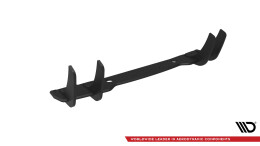 Street Pro Heckschürze Heck Ansatz Diffusor passend für Dodge Durango SRT Mk3 rot