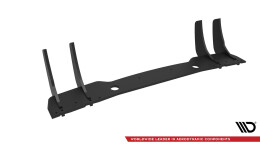 Street Pro Heckschürze Heck Ansatz Diffusor passend für Dodge Durango SRT Mk3 rot