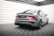 Heck Ansatz Diffusor + Endrohre chrom für Audi A3 S-Line Limousine 8Y schwarz Hochglanz