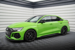 Carbon Bodykit Set Frotnspoiler Seitenschweller Heckansatz passend für Audi RS3 8Y Limousine