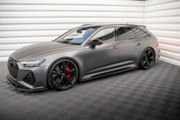 Carbon Bodykit Set Frotnspoiler Seitenschweller Heckansatz passend für Audi RS6 C8