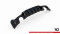 Heck Ansatz Diffusor passend für BMW 4er Coupe / Gran Coupe / Cabrio M-Paket F32 / F36 / F33 (Einzelauspuff li. re.) schwarz Hochglanz