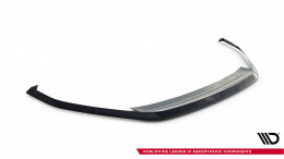 Cup Spoilerlippe Front Ansatz V.3 passend für VW Golf GTI Mk7 Facelift schwarz Hochglanz