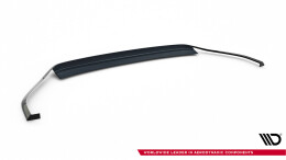 Cup Spoilerlippe Front Ansatz V.4 passend für VW Golf GTI Mk7 Facelift schwarz Hochglanz