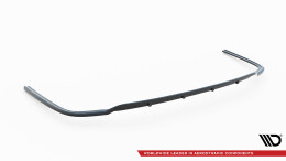 Mittlerer Cup Diffusor Heck Ansatz DTM Look passend für VW Caddy Maxi Mk5 schwarz Hochglanz
