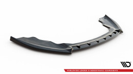 Cup Spoilerlippe Front Ansatz V.4 passend für Ford Fiesta ST Mk7 Facelift schwarz Hochglanz