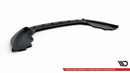 Cup Spoilerlippe Front Ansatz V.4 passend für Ford Fiesta ST Mk7 Facelift schwarz Hochglanz