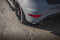 Heck Ansatz Flaps Diffusor V.2 für Ford Fiesta ST Mk7 Facelift schwarz Hochglanz