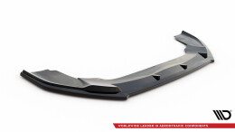 Cup Spoilerlippe Front Ansatz V.1 passend für VW Crafter Mk2 schwarz Hochglanz