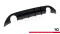 Heck Ansatz Diffusor passend für Hyundai I30 N Hatchback Mk3 Facelift schwarz Hochglanz