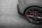 Heck Ansatz Flaps Diffusor V.5 passend für Hyundai I30 N Hatchback Mk3 Facelift schwarz Hochglanz