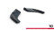 Heck Ansatz Flaps Diffusor V.5 passend für Hyundai I30 N Hatchback Mk3 Facelift schwarz Hochglanz