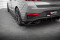 Heck Ansatz Flaps Diffusor V.6 passend für Hyundai I30 N Hatchback Mk3 Facelift schwarz Hochglanz