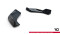 Heck Ansatz Flaps Diffusor V.6 passend für Hyundai I30 N Hatchback Mk3 Facelift schwarz Hochglanz