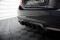 Heck Ansatz Diffusor passend für BMW 4er Coupe / Gran Coupe / Cabrio M-Paket F32 / F36 / F33 (Doppelauspuff li.) schwarz Hochglanz