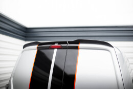 Heck Spoiler Aufsatz Abrisskante passend für Ford Transit Courier Mk1 schwarz Hochglanz