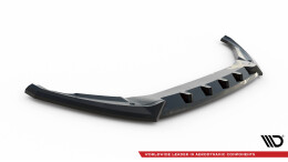 Cup Spoilerlippe Front Ansatz passend für Ford Transit Courier Mk1 schwarz Hochglanz