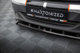 Street+ Spoilerlippe Front Ansatz passend für Ford Transit Courier Mk1 schwarz Hochglanz