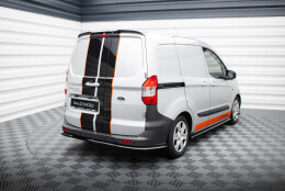 Heckansatz Ford Transit Courier Mk1 schwarz Hochglanz
