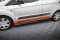 Seitenschweller Ansatz Cup Leisten für Ford Transit Courier Mk1 schwarz Hochglanz
