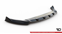Cup Spoilerlippe Front Ansatz passend für Land Rover Range Rover Velar R-Dynamic Mk1 schwarz Hochglanz