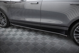 Seitenschweller Ansatz Cup Leisten passend für Land Rover Range Rover Velar R-Dynamic Mk1 schwarz Hochglanz