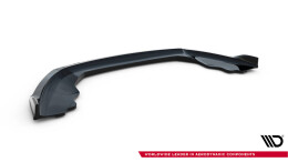 Cup Spoilerlippe Front Ansatz V.5 für Ford Fiesta ST Mk7 Facelift schwarz Hochglanz