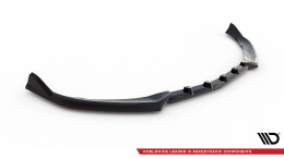 Cup Spoilerlippe Front Ansatz V.2 passend für Mercedes-AMG C63 Limousine / Kombi W205 / S205 schwarz Hochglanz
