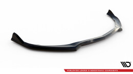 Cup Spoilerlippe Front Ansatz V.3 für Mercedes-AMG C63 Limousine / Kombi W205 / S205 schwarz Hochglanz