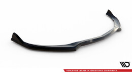 Cup Spoilerlippe Front Ansatz V.3 passend für Mercedes-AMG C63 Limousine / Kombi W205 / S205 schwarz Hochglanz