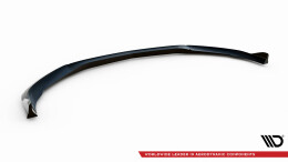 Cup Spoilerlippe Front Ansatz V.3 passend für Mercedes-AMG C63 Limousine / Kombi W205 / S205 schwarz Hochglanz