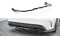 Mittlerer Cup Diffusor Heck Ansatz DTM Look passend für Mercedes-AMG C63 Limousine / Kombi W205 / S205 schwarz Hochglanz