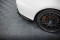 Mittlerer Cup Diffusor Heck Ansatz DTM Look passend für Mercedes-AMG C63 Limousine / Kombi W205 / S205 schwarz Hochglanz