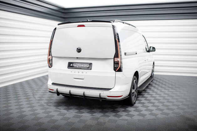 Street Pro Heckschürze Heck Ansatz Diffusor für VW Caddy Maxi Mk5