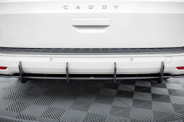 Street Pro Heckschürze Heck Ansatz Diffusor für VW Caddy Maxi Mk5