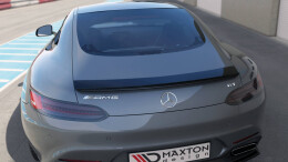 Heck Spoiler Aufsatz Abrisskante passend für Mercedes-AMG GT / GT S C190 Facelift schwarz Hochglanz