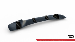 Street+ Heck Ansatz Diffusor passend für Mercedes-AMG GT / GT S C190 FL schwarz Hochglanz