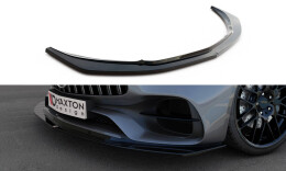 Cup Spoilerlippe Front Ansatz für Mercedes-AMG GT S C190 Facelift schwarz Hochglanz