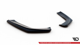 Heck Ansatz Flaps Diffusor passend für Mercedes-AMG GT / GT S C190 Facelift schwarz Hochglanz