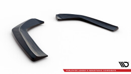 Heck Ansatz Flaps Diffusor passend für Mercedes-AMG GT / GT S C190 Facelift schwarz Hochglanz