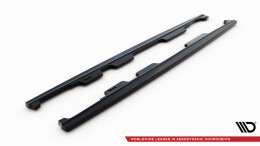 Street+ Seitenschweller Leisten passend für Mercedes-AMG GT / GT S C190 FL schwarz Hochglanz