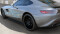 Seitenschweller Ansatz Cup Leisten für Mercedes-AMG GT / GT S C190 Facelift schwarz Hochglanz