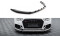 Cup Spoilerlippe Front Ansatz V.3 passend für Audi RS3 Limousine 8V Facelift schwarz Hochglanz