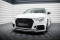 Cup Spoilerlippe Front Ansatz V.3 passend für Audi RS3 Limousine 8V Facelift schwarz Hochglanz