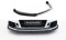 Cup Spoilerlippe Front Ansatz V.4 passend für Audi RS3 Limousine 8V Facelift schwarz Hochglanz