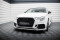 Cup Spoilerlippe Front Ansatz V.5 passend für Audi RS3 Limousine 8V Facelift schwarz Hochglanz