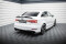 Heck Ansatz Flaps Diffusor V.2 passend für Audi RS3 Limousine 8V Facelift schwarz Hochglanz