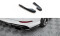 Heck Ansatz Flaps Diffusor V.2 passend für Audi RS3 Limousine 8V Facelift schwarz Hochglanz