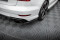 Heck Ansatz Flaps Diffusor V.2 passend für Audi RS3 Limousine 8V Facelift schwarz Hochglanz